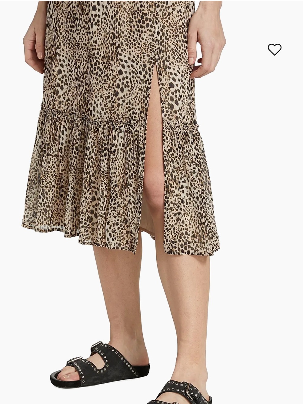 NWT Paige Laramie Leopard Silk Dress - Picture 5 of 14